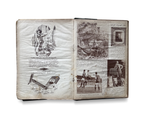 Al Lataif al Musawwara (اللطائف المصورة) Complete Bound Volume, Cairo 1929 / 1930, with King Abdulaziz & King Faisal I Photo