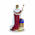 Porcelain Figurine of Napoleon I in Coronation Robes