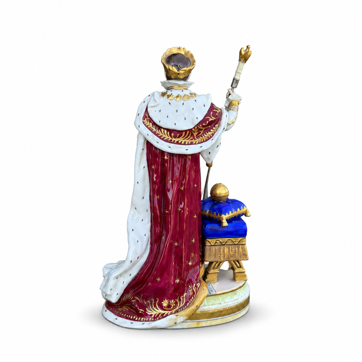 Porcelain Figurine of Napoleon I in Coronation Robes