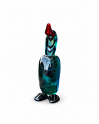 Murano Style Art Glass Penguin Sculpture, Circa 1970s / 1980s