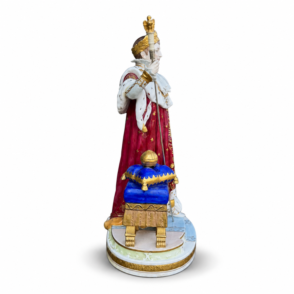 Porcelain Figurine of Napoleon I in Coronation Robes