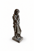 19th Century Bronze Figure of Beethoven by André F. Teuphème