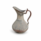 Antique Hand Engraved Copper Ewer