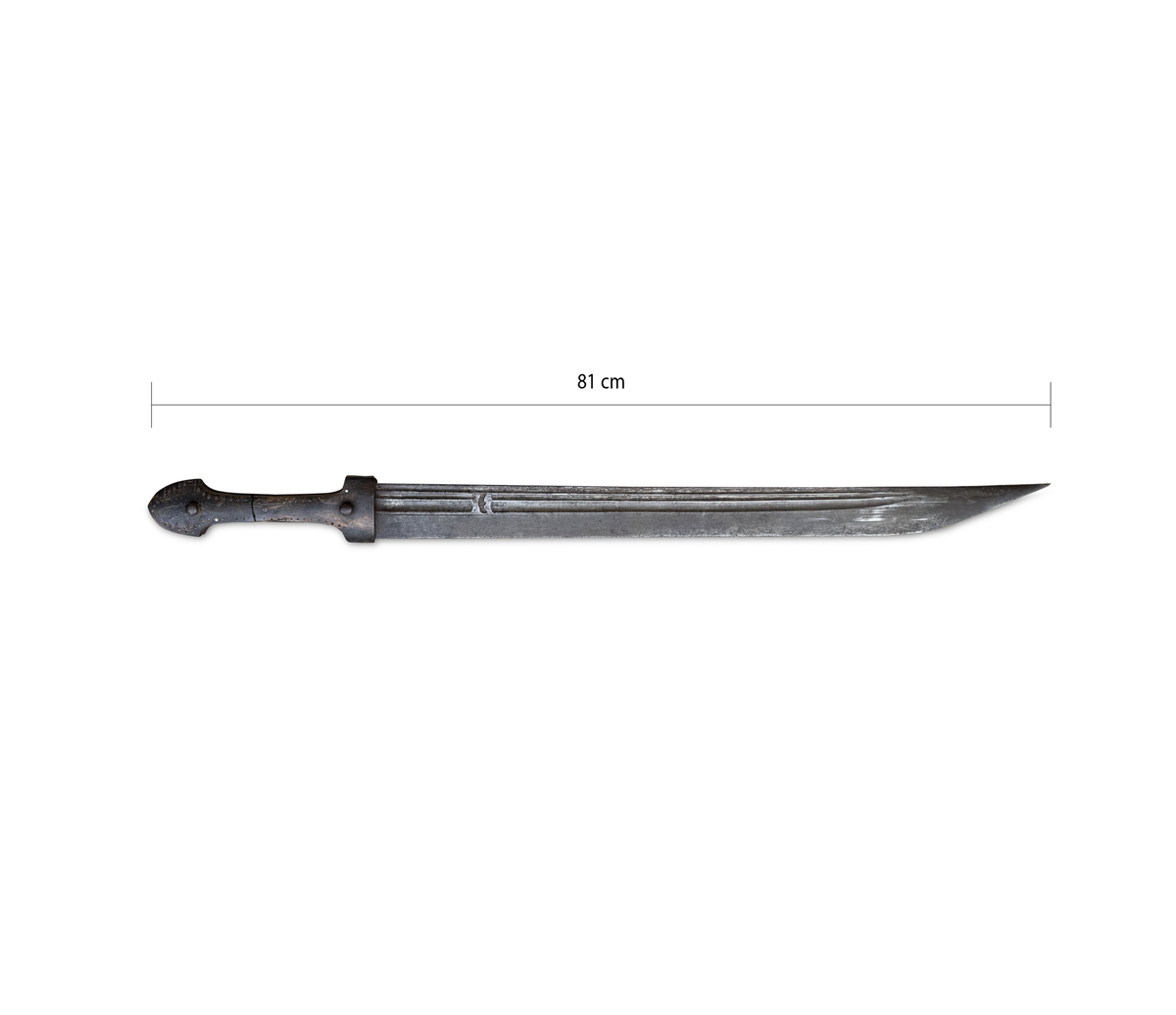 Large 19th Century Ottoman Syrian Kindjal / Short Sword