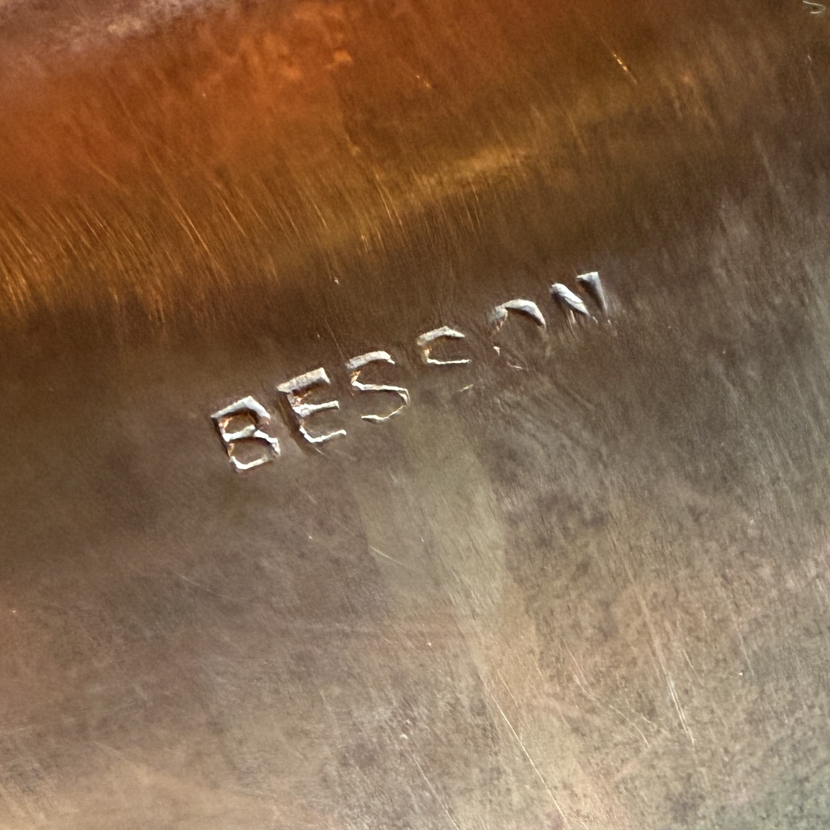 Antique Besson 3 Valve Euphonium in Brass