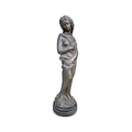 Large Vintage Classical Female Figure Sculpture, 80 cm