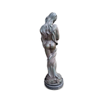 Large Vintage Classical Female Figure Sculpture, 80 cm