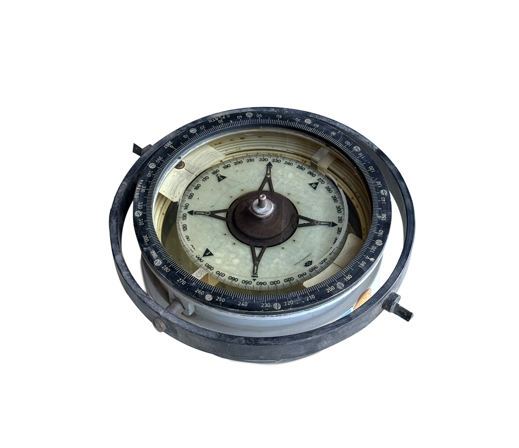 Vintage C. Plath Hamburg Gimballed Marine Compass