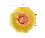 Large Vintage Glass Centerpiece, 75 cm