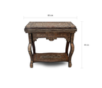 Antique Syrian Damascus Marquetry & Mother of Pearl Multi Game Table Early 20th Century