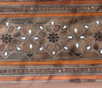 Antique Syrian Damascus Marquetry & Mother of Pearl Multi Game Table Early 20th Century