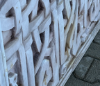 Hand Carved Stone Panel with Arabic Calligraphy