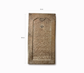 Antique Hand Carved Wooden Door with Arabesque & Bismillah