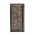 Antique Hand Carved Solid Wood Door Panel