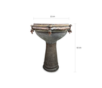 Vintage Engraved Copper Darbuka Drum