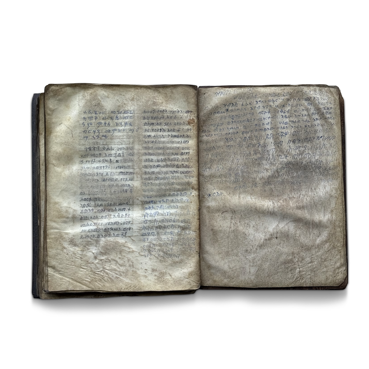 Antique Ethiopian Orthodox Geʽez Manuscript on Parchment, 18th 19th Century