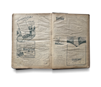 Al Lataif al Musawwara (اللطائف المصورة) Complete Bound Volume, Cairo 1929 / 1930, with King Abdulaziz & King Faisal I Photo