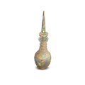 Antique Bohemian Persian Market Enamel & Gilt Glass Decanter