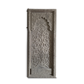 Large Hand Carved Wooden Architectural Panel / Door Floral & Arabesque Decoration