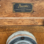 Antique French Narita Large Format Bellows Camera with Carl Zeiss Tessar Lens, c. 1928