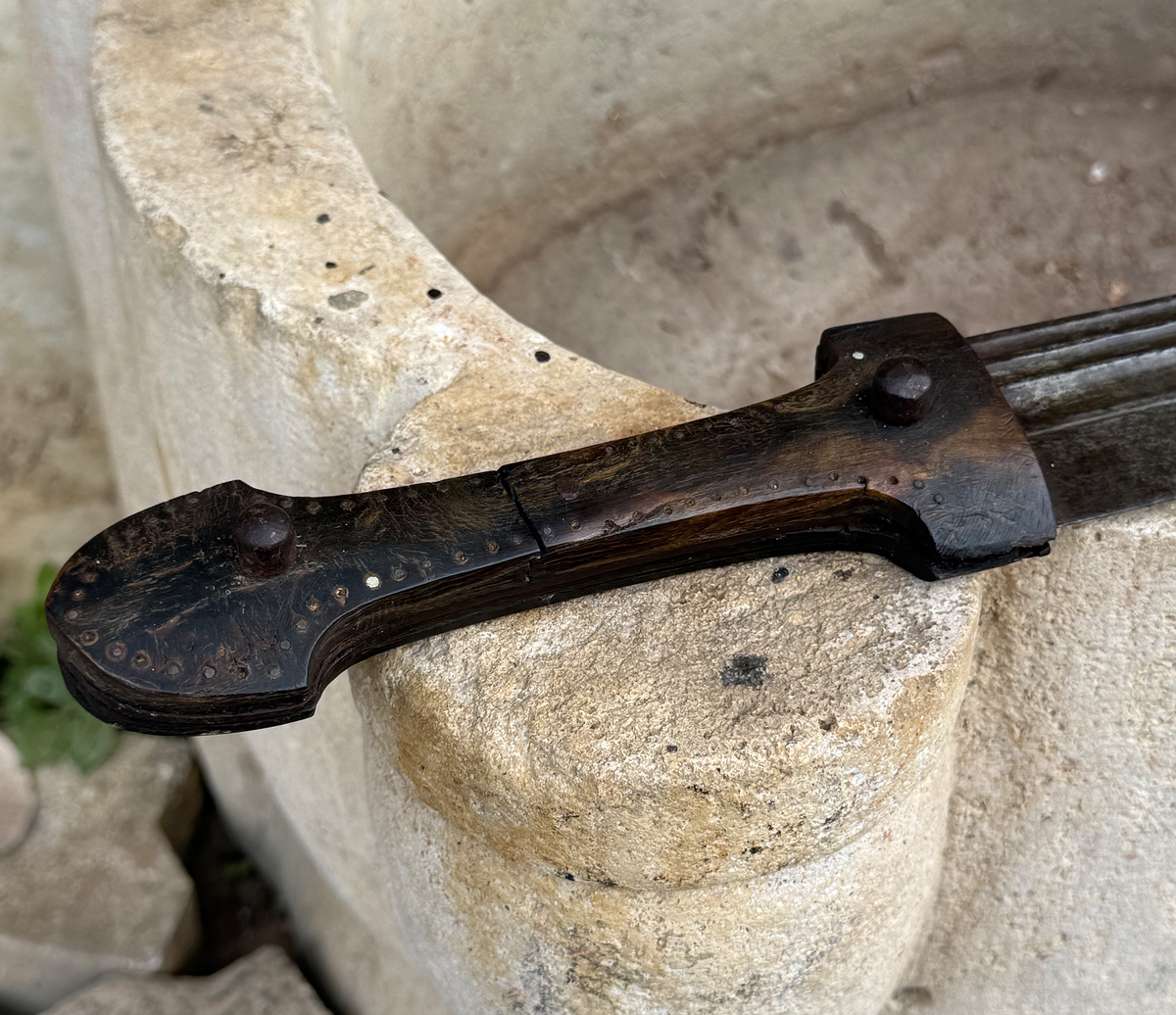 Large 19th Century Ottoman Syrian Kindjal / Short Sword