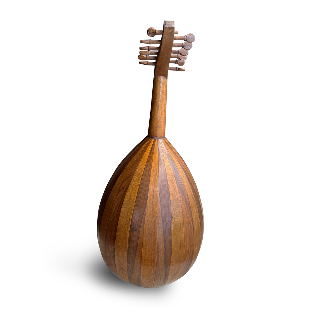 Vintage Syrian Oud by Mustafa Kamel Al Oweir, Homs