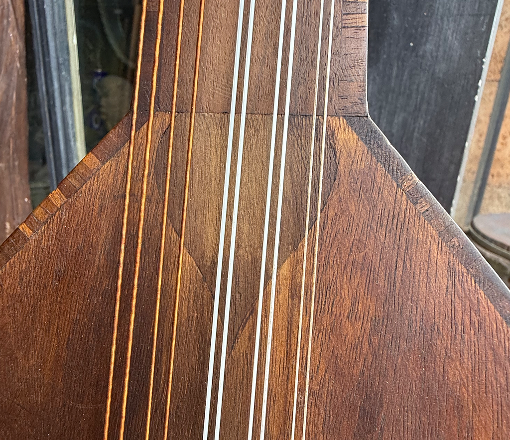Vintage Syrian Oud by Mustafa Kamel Al Oweir, Homs