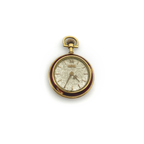 Vintage Atlantis 18K Gold & Enamel Lady's Pendant Watch, c. 1950s/1960s