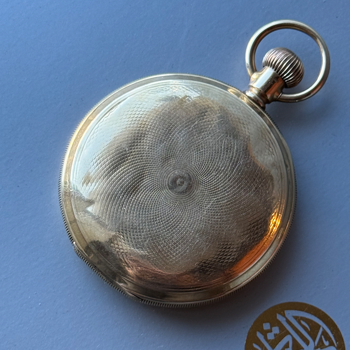 Antique Waltham Traveler 14K Gold Hunter Pocket Watch c.1910s