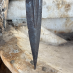Antique Ottoman Syrian Kindjal / Fighting Knife, Triple Fuller Blade, 19th Century