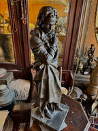 19th Century Bronze Figure of Beethoven by André F. Teuphème