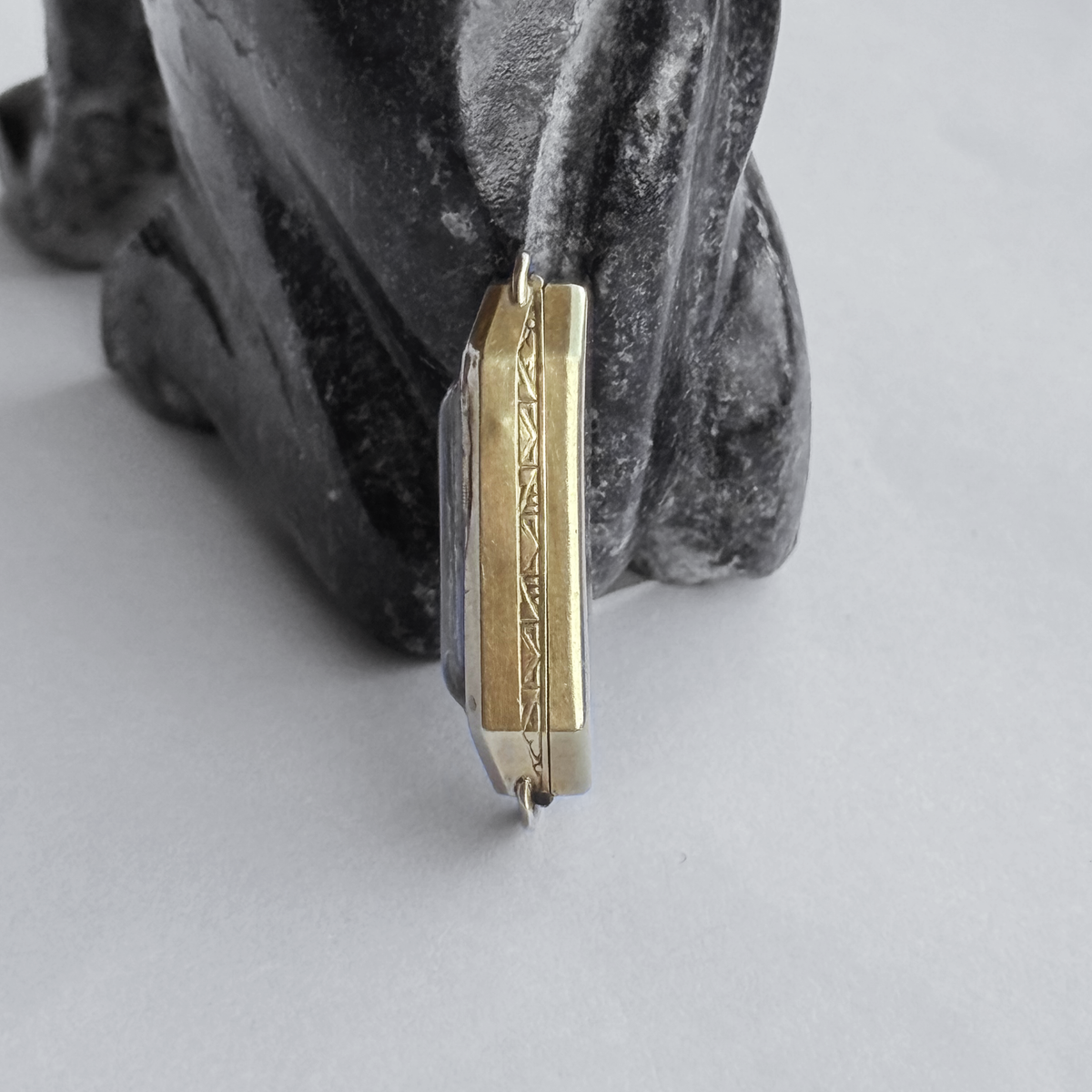 Vintage 18K Gold Rectangular Ladies’ Mechanical Watc