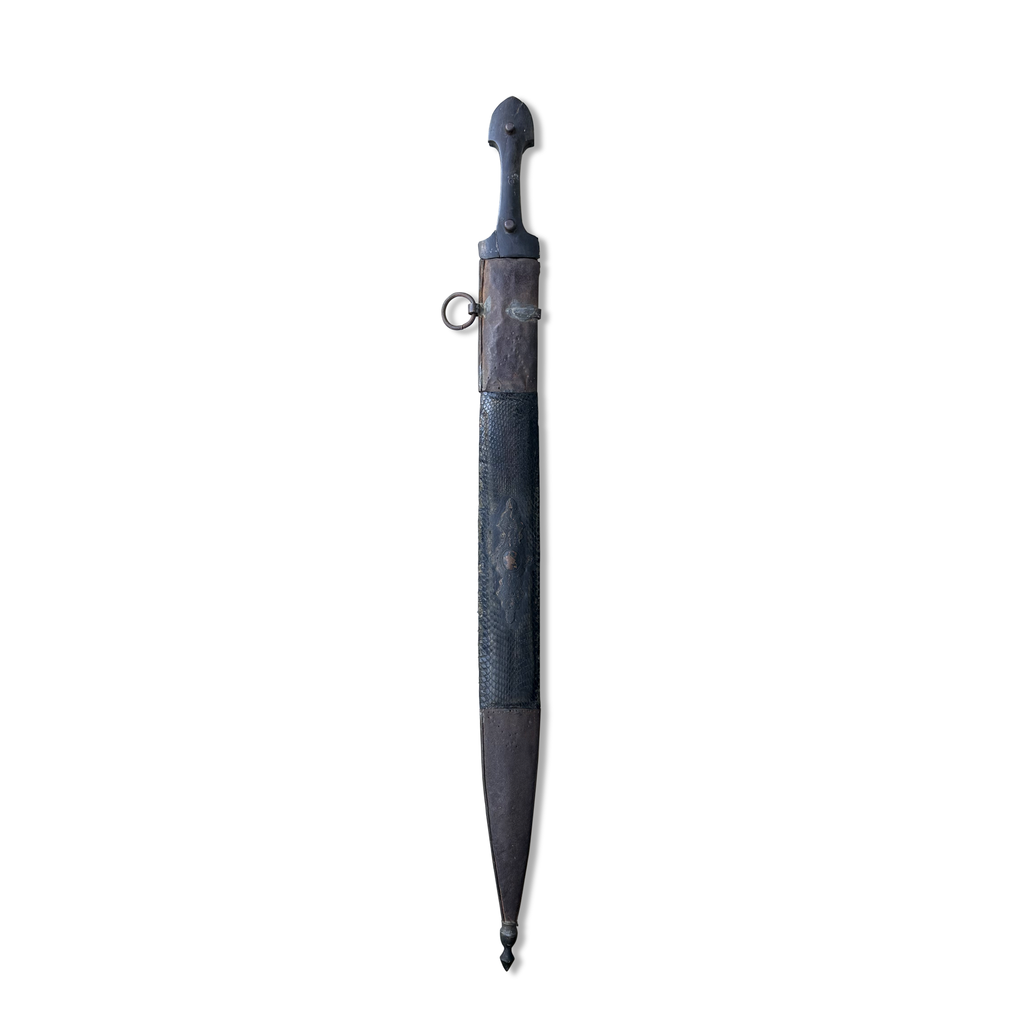 Antique Caucasian Persian Qama / Kindjal Short Sword  19th Century