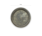 Large Vintage Engraved Brass Tray Middle Eastern