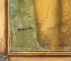 Portrait of a Young Woman, Oil on Canvas, Signed, Mid 20th Century, in Gilt Frame