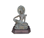 Antique Bronze Avalokiteshvara (Lokeshvara) Bodhisattva Pala Inspired Himalayan / North Indian Tradition
